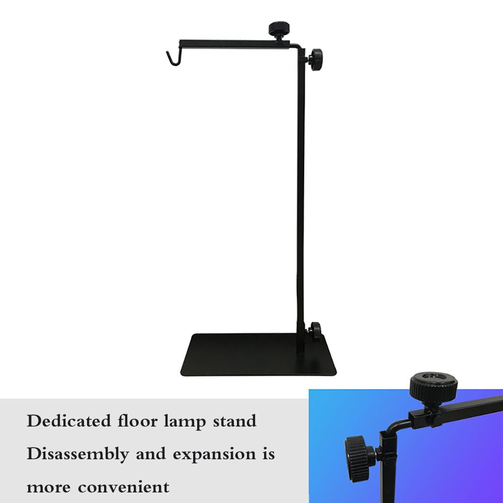 Reptile Lamp Stand Metal Floor Lamp Bracket For Succulent Lizard Tortoise Turtle Heating Light Holder Terrarium Heating Light