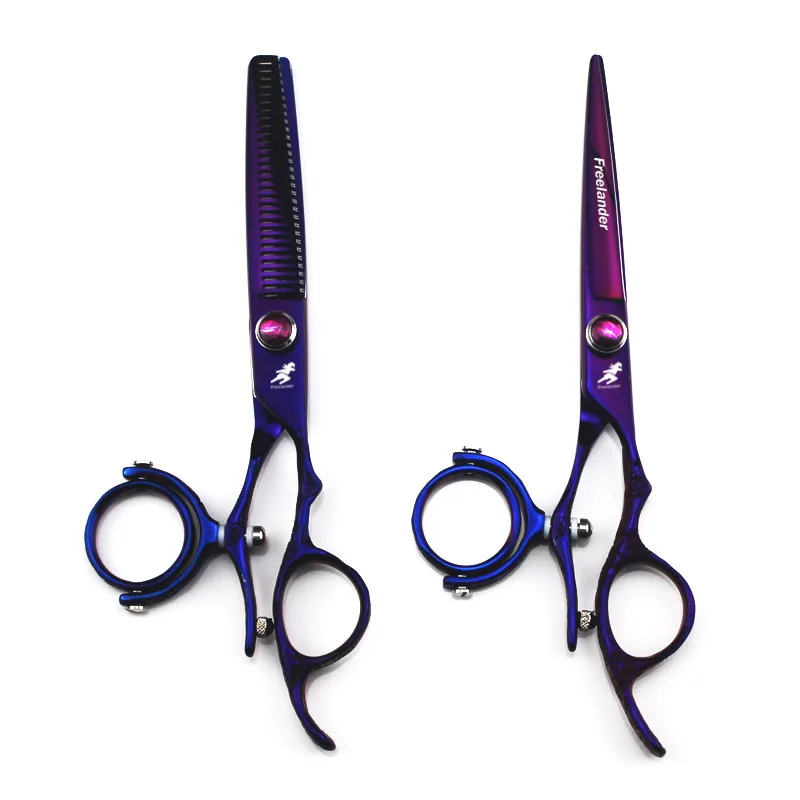 6.0 " drehbare daumenschere, friseurschere, 720 grad drehbare daumenschere, drehbare daumenschere, fliegende schere