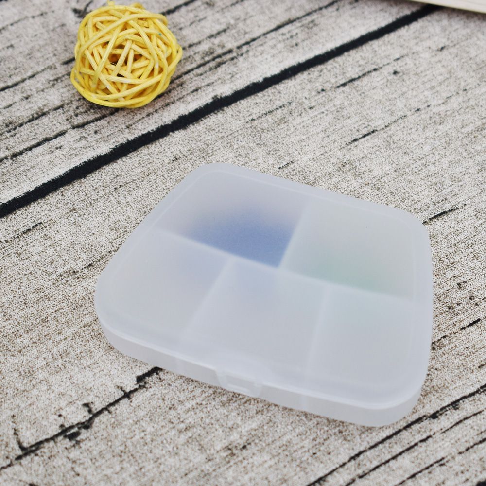 Portable Tablet Organizer Container Case Travel Home Boxes Cases 5 lattices Splitters