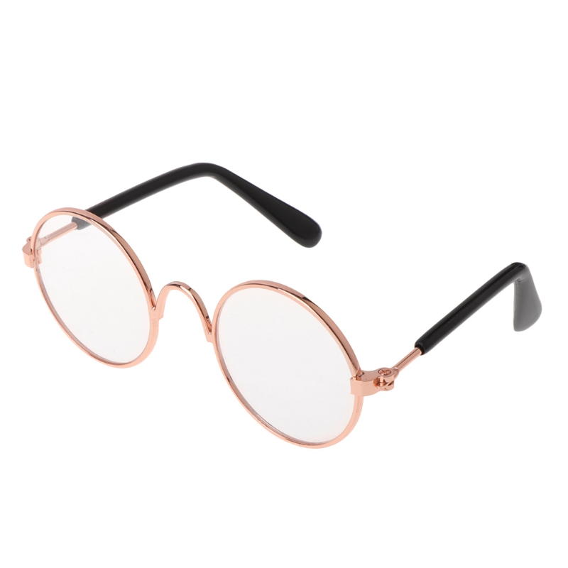 Gafas de sol redondas para mascotas, accesorios divertidos de para perros y gatos, productos de suministro: Color 4