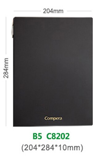 Multi function management book plan Notepad agenda business meeting notebook planner Gel Pen memo pad B5 office supplies: B5-Suit