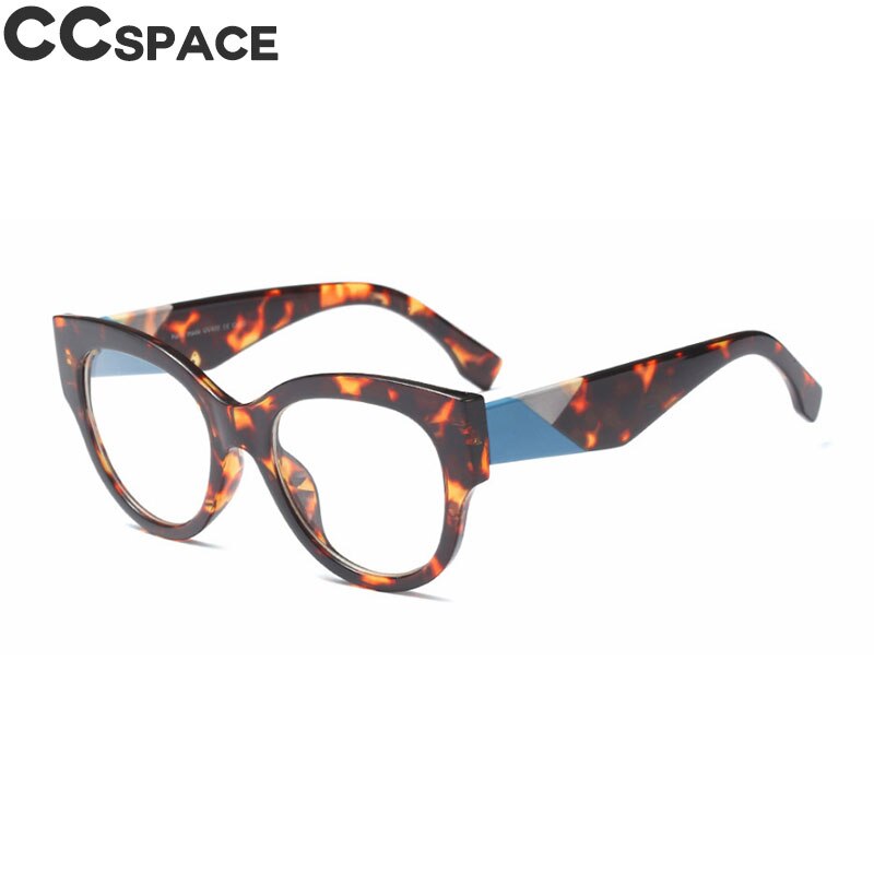 45636 retro runda glasögon bågar kvinnor cat eye stilar optiska datorglasögon