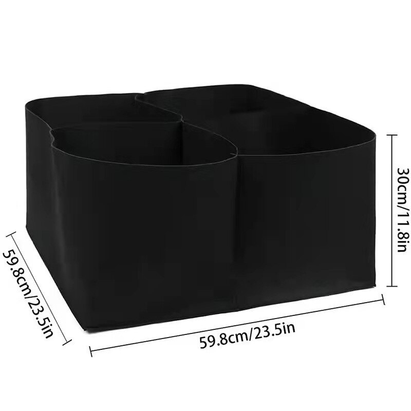 Gallon Grow Bags Felt Grow Bag Gardening Fabric Grow Pot Vegetable Growing Planter Garden Flower Planting Pots