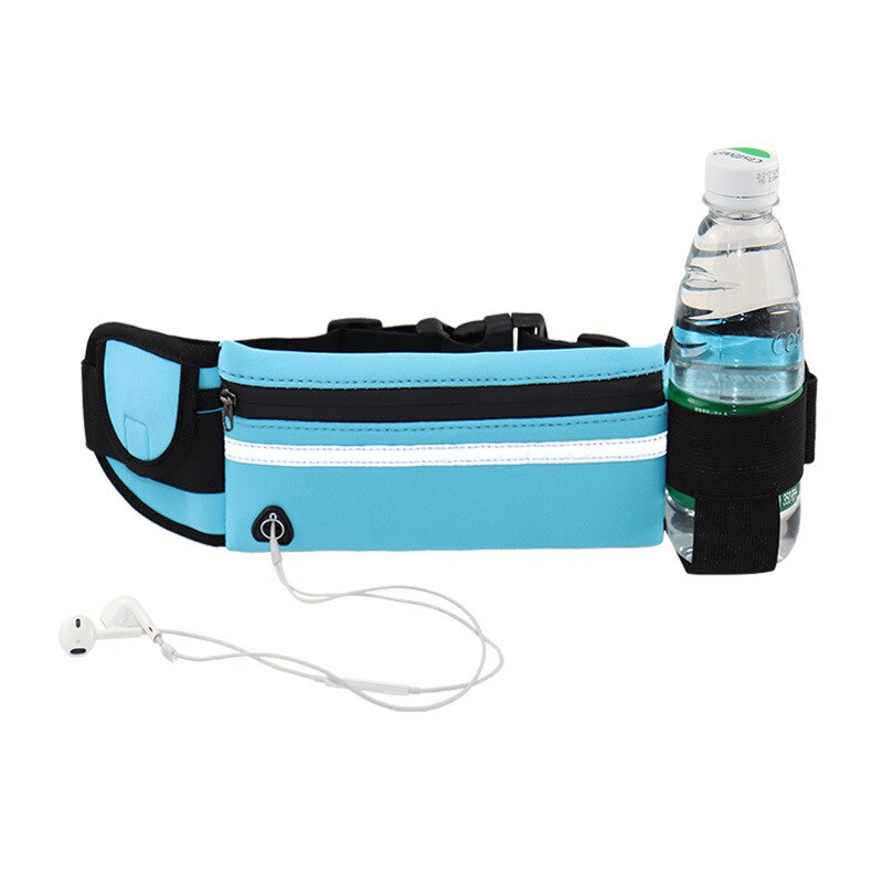 Fanny Pack Female Sports Waterproof Chest Handbag Unisex Waist Bag Ladies Waist Packs Belly Belt Bags Purse