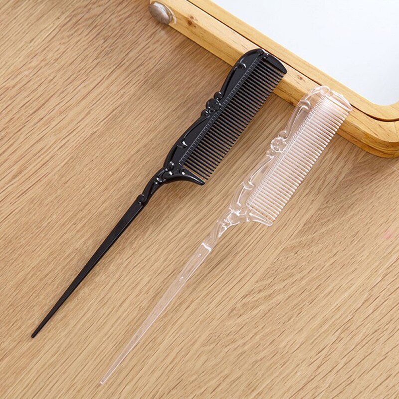 Pin Tail Hair Edge Comb Home Salon Hairdressing Styling Brush Separate Parting for Hair Styling Antistatic