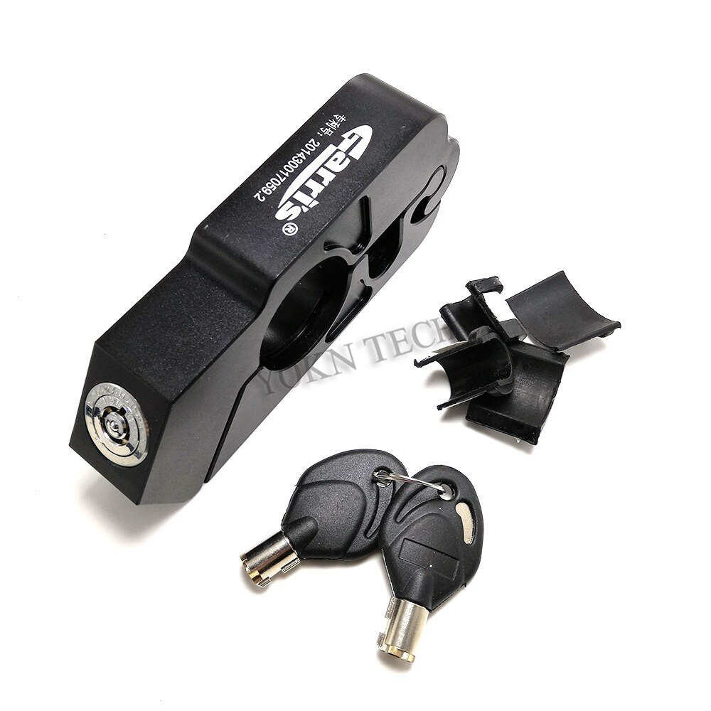 Motorcycle Handle Brake Lever Theft Lock For YAMAHA future xvs 1100 dragstar fz8 For KAWASAKI ninja zx-6r(636) z1000sx tourer
