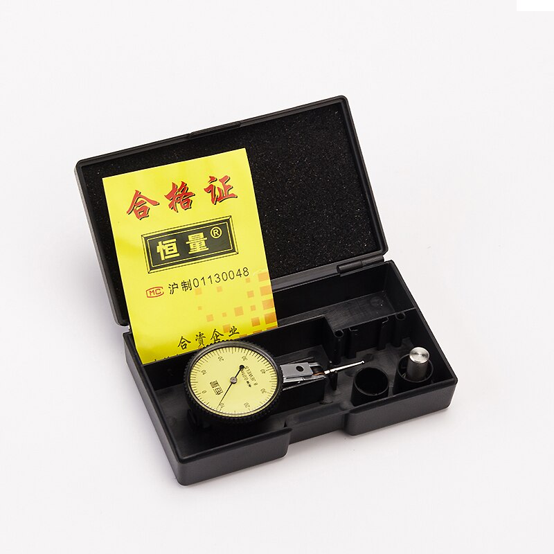 0-0.002mm 8 jewels Lever Indicator Analog Display Dial Lever Shockproof Dial test Gauge Indicator Meter Dial Micrometer 0-0.8mm