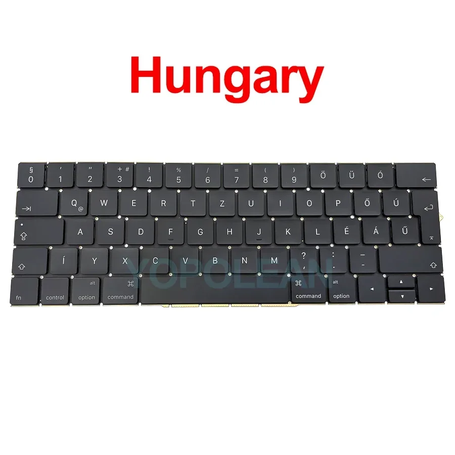 Neue US UK Spanisch Französisch Koreanische Tastatur Für Macbook Pro Retina 13 "15" A1706 A1707 Tastatur Ersatz: Black