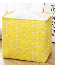 Fabric Folding Storage Basket Laundry Box Rectangle Tightable Organizer Clothes Underwear Toy Quilt Large: 5