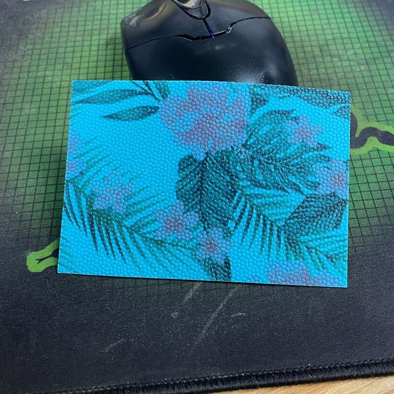 DIY 98x68mm Handmade Mouse Skates Side Stickers Sweat Resistant Pads Anti-slip Tape for logitech Gaming Mouse 4 Colors