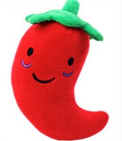 Jouets en peluche pour chien couineur, 1 pièce, résistant aux morsures, propre, à mâcher, chiot, entraînement, banane, carottes et légumes, fournitures pour animaux de compagnie: 13