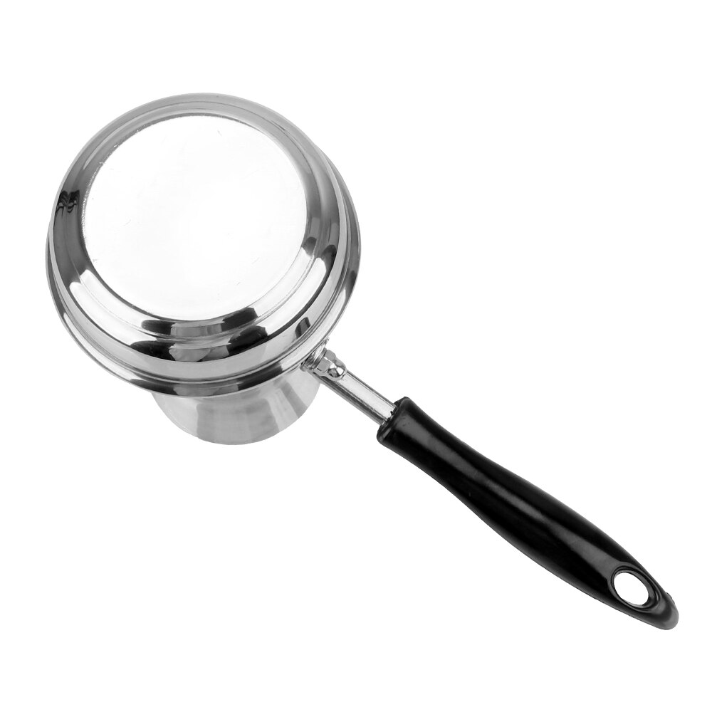 1 Uds herramientas de cocina cafetera turca de acero inoxidable derretir mantequilla olla utensilios para café europeo olla de Moka de mango largo