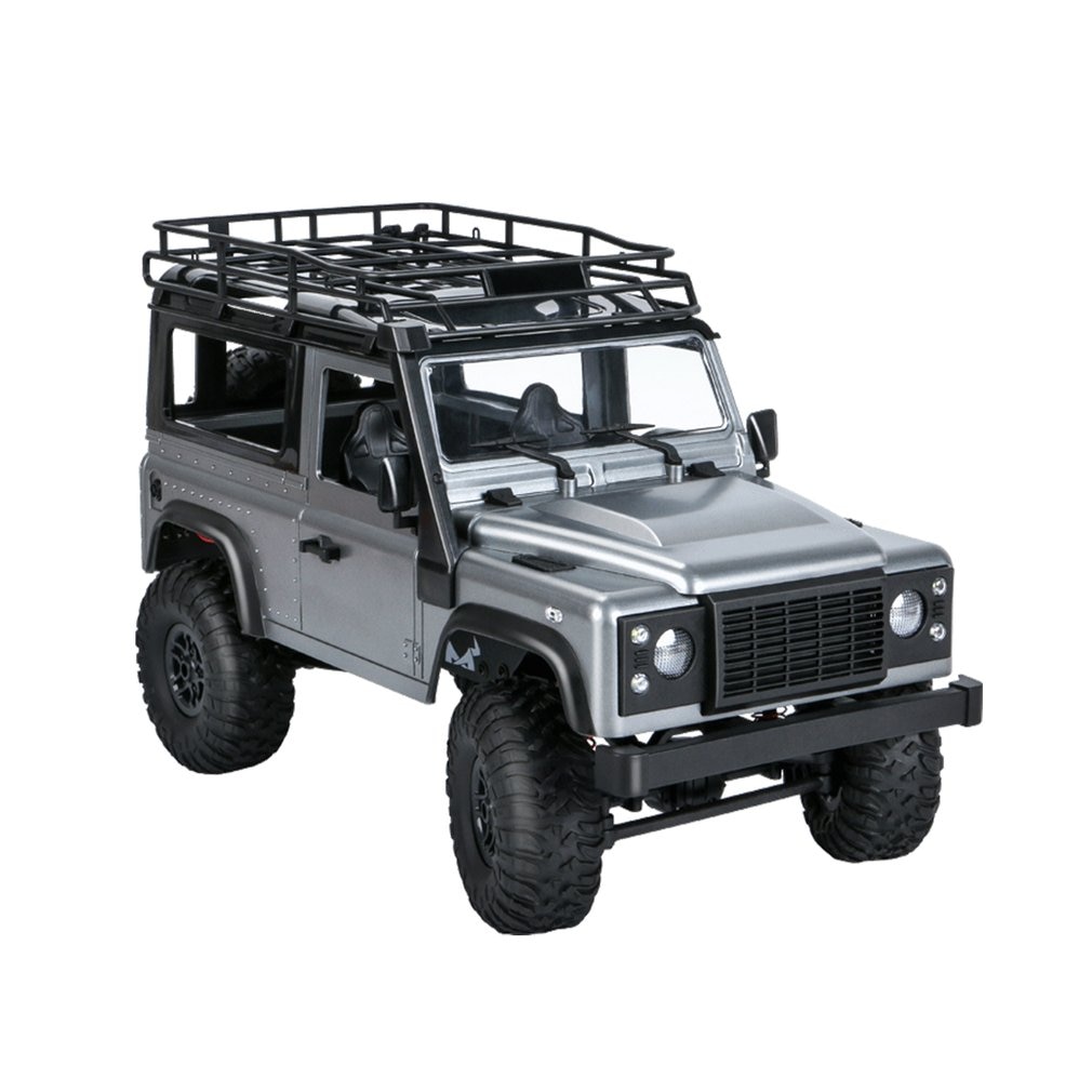 2.4G Four-wheel Drive Climbing Vehicle 4WD Rechargeable Battery Crawler 1/12 LED Lights Vehicle Off Road RC Car