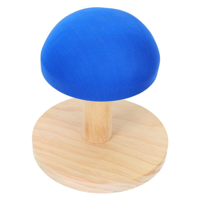 Mini tabouret de repassage rond en bois massif, outil auxiliaire, petite planche de mancherons de Table pour vêtements de maison, colliers épaule Gadget de repassage