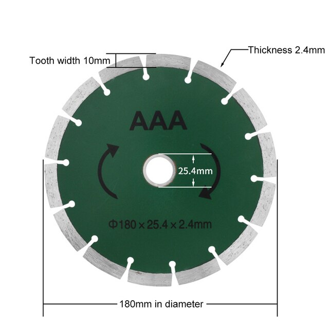 105/115/125/150/180/230mm Cutting Wood Saw Disc Diamond Saw Blades Wood Cutting Disk Wood Cutter Multitool Angle Grinder Wood: 05