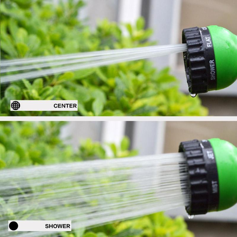 25ft-200ft uitbreidbare flexibele waterslangen van hoogwaardig textiel, multifunctioneel spuitpistool voor auto, tuin en huis