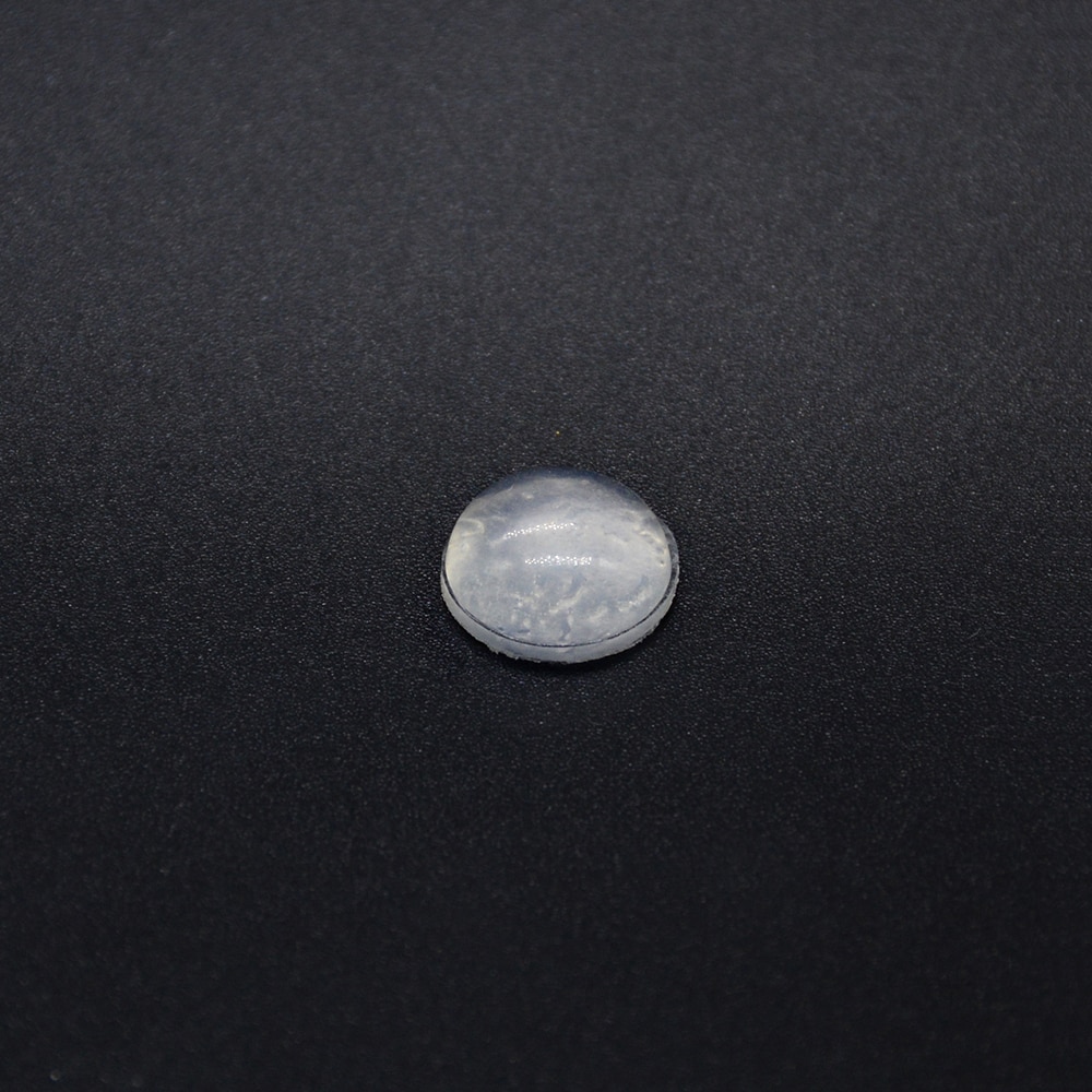 Butoir de porte en caoutchouc et silicone, 5MM d&#39;épaisseur, 11mm x 5mm, pour armoire, auto-adhésif, tampon, quincaillerie de meubles