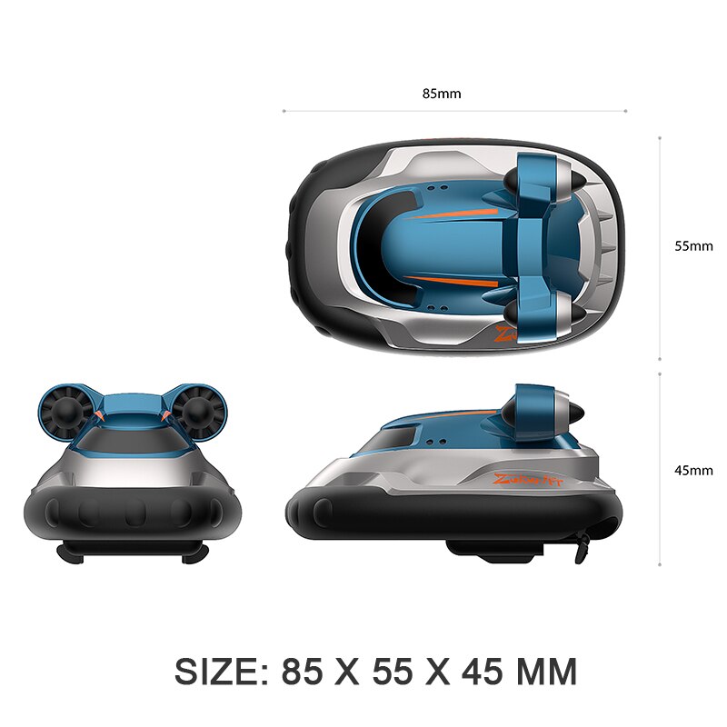 High Speed Mini RC Racing Boat 2.4G Remote Control Fishing Ship Water Toys for Boys Girls Youth Hobby