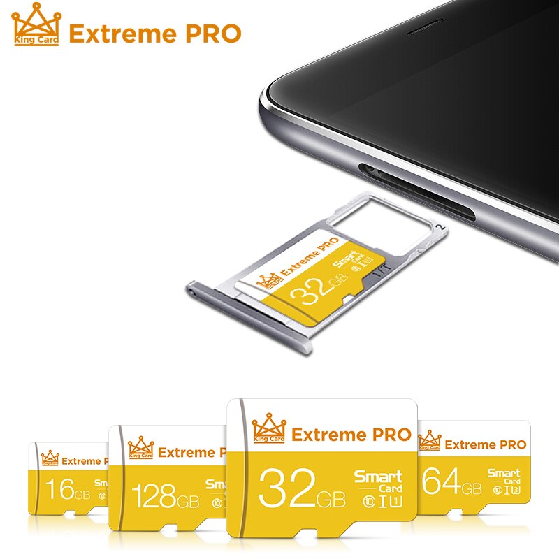 Kapacitet micro sd-kort 32gb klass 10 minneskort 8gb 16gb 64gb 128gb microsdxc/sdhc flashminne microsd-kort