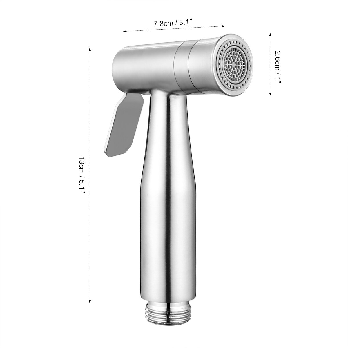 Handheld Bidet Spuit Draagbare Luier Bidet Rvs Hand Bidet Kraan Voor Badkamer Handspuit Douchekop