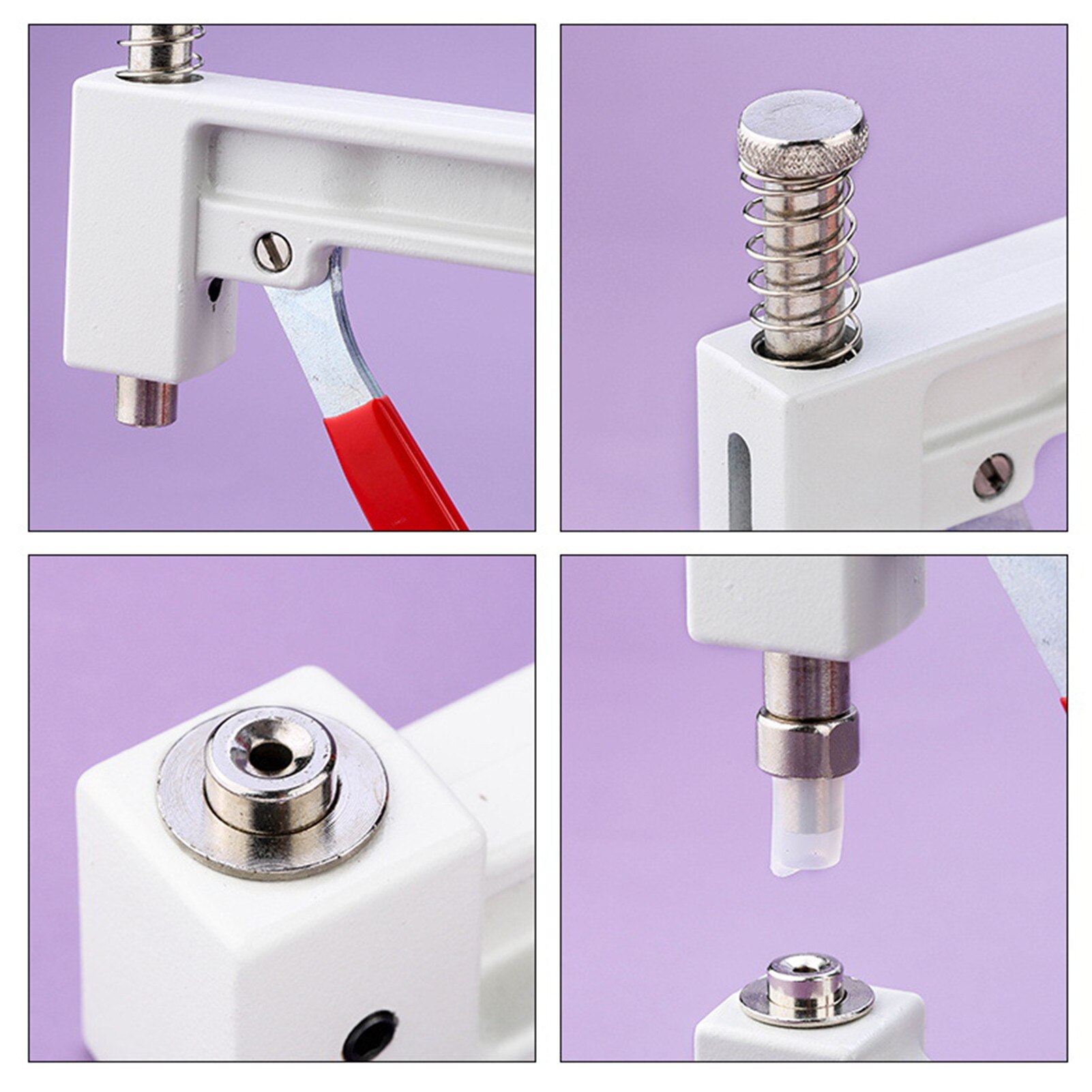 Handmade DIY Clothing Tool Rivet Repair Bag Beads Shoe Hat Beading Machine Set