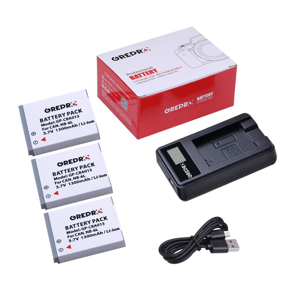 NB-6L NB-6LH NB 6L 6LH Battery for Canon IXUS 310 SX240 SX275 SX280 SX510 SX500 HS 95 D10 S120 S200 105IS 200IS 210IS 85IS 95IS