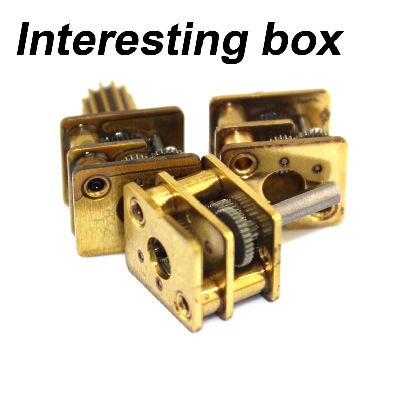 N20 riduzione testa in miniatura a bassa velocità DC ottavino motore FAI DA TE robot metallo Ingranaggio scatola riduttore motore con ingranaggio