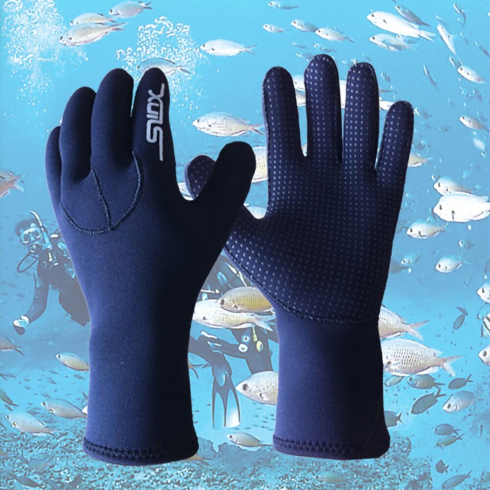 3Mm Neopreen Mannen Vrouwen Warm Duiken Handschoenen Windsurfen Surfen Spearfishing Snorkelen Varen Vissers Handschoenen Koude-Proof