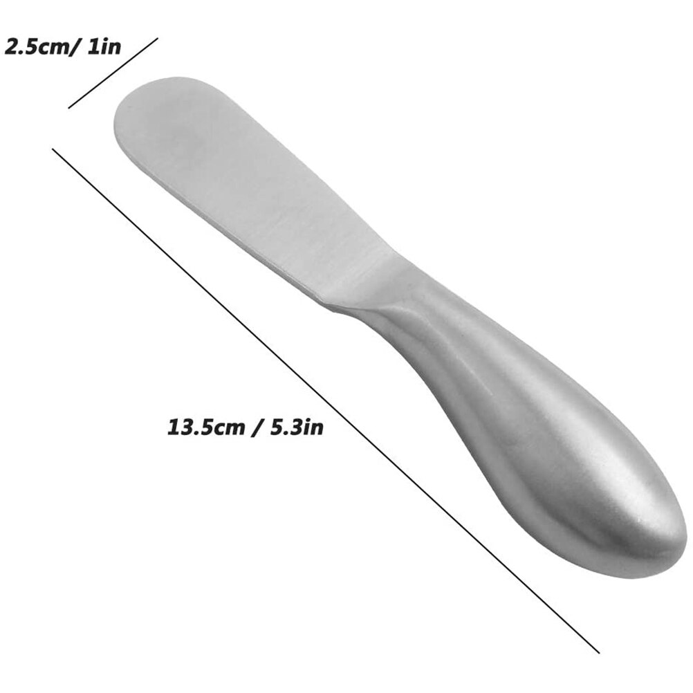 6PCS/Lot Stainless Steel Cheese Tool Set Multipurpose Cheese And Butter Spreader For Cut Spread Shave And Serve Cheeses