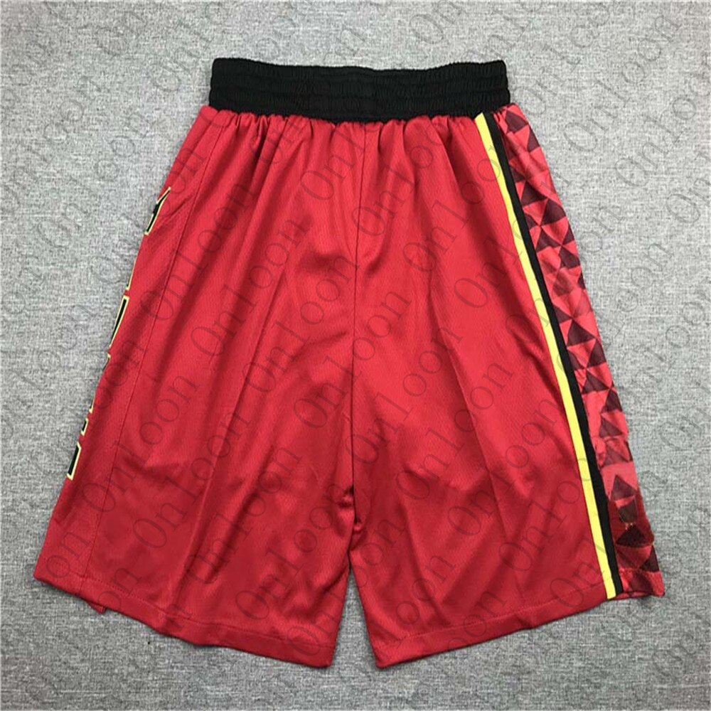 Free Men's America Basketball Atlanta Shorts For Sports Shorts Ball Shorts