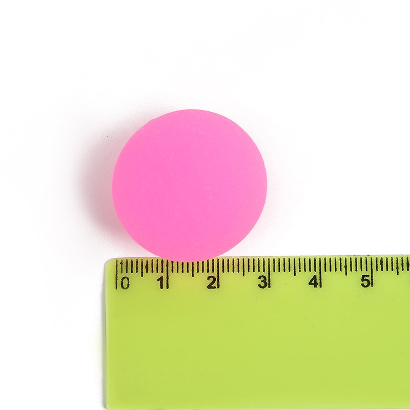 Uaincube-pelota hinchable grande de 3cm para niños, juego de pelota que rebota, bolas de goma sólidas súper elásticas, juguetes clásicos para niños
