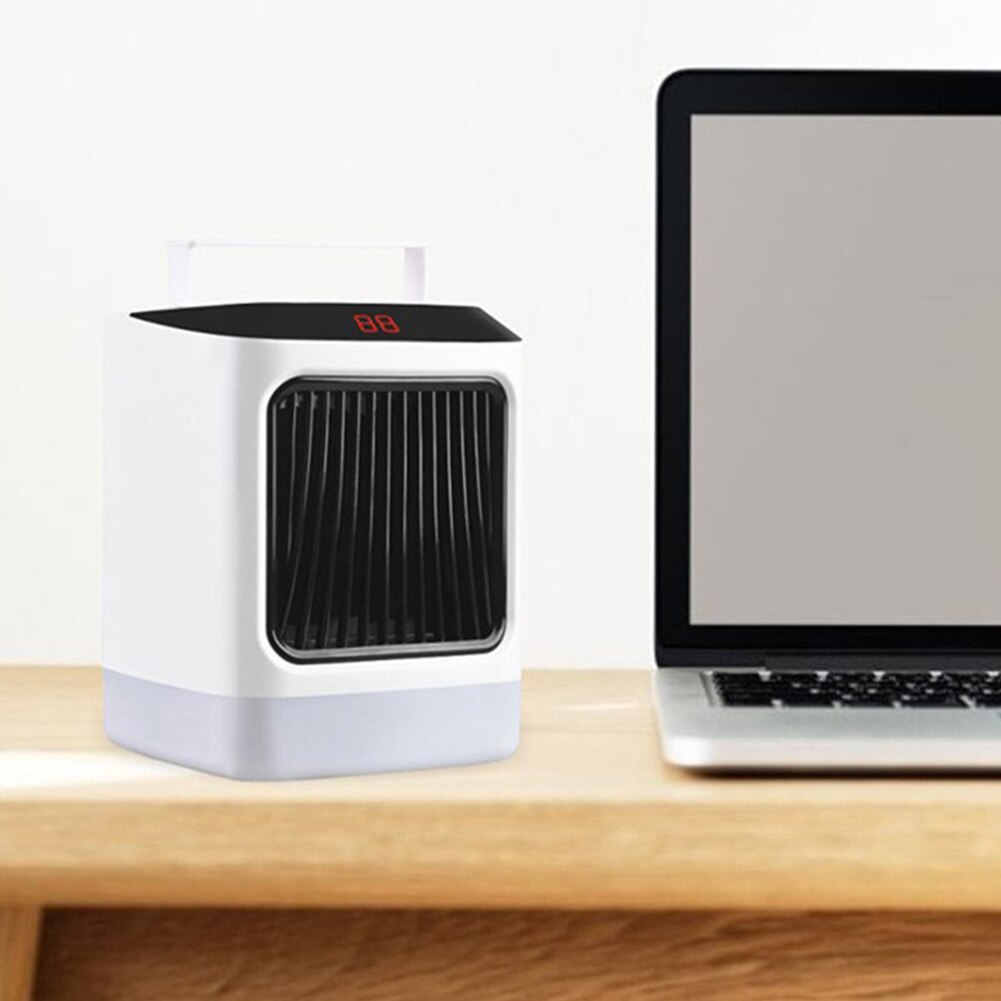 Portable Electric Heater Desktop Heating Warm Air Fan Home Office Wall Handy Air Heater Bathroom Radiator Warmer Fan