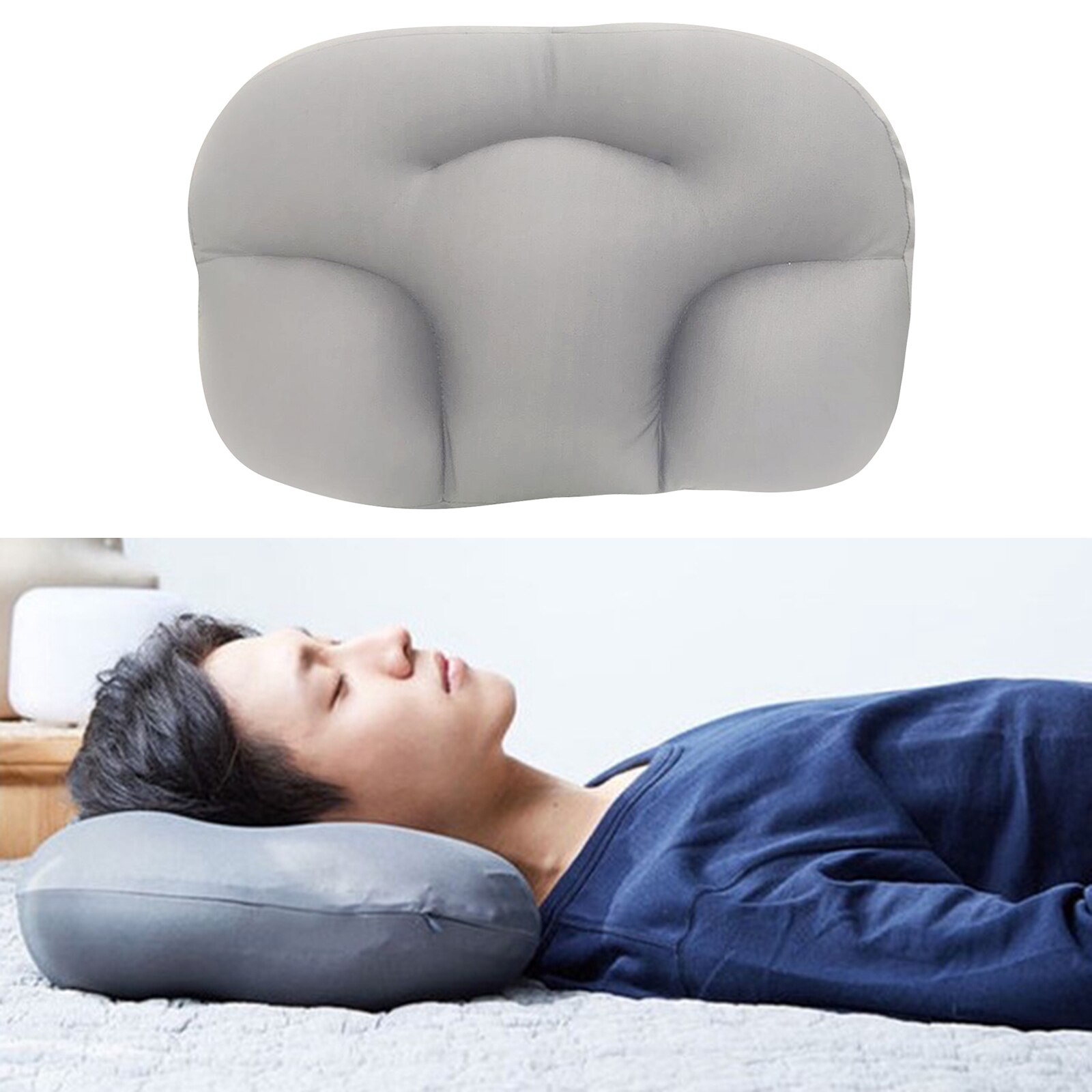 CloudShape Cervical Pillow Contour Memory Foam Neck and Shoulder Pain