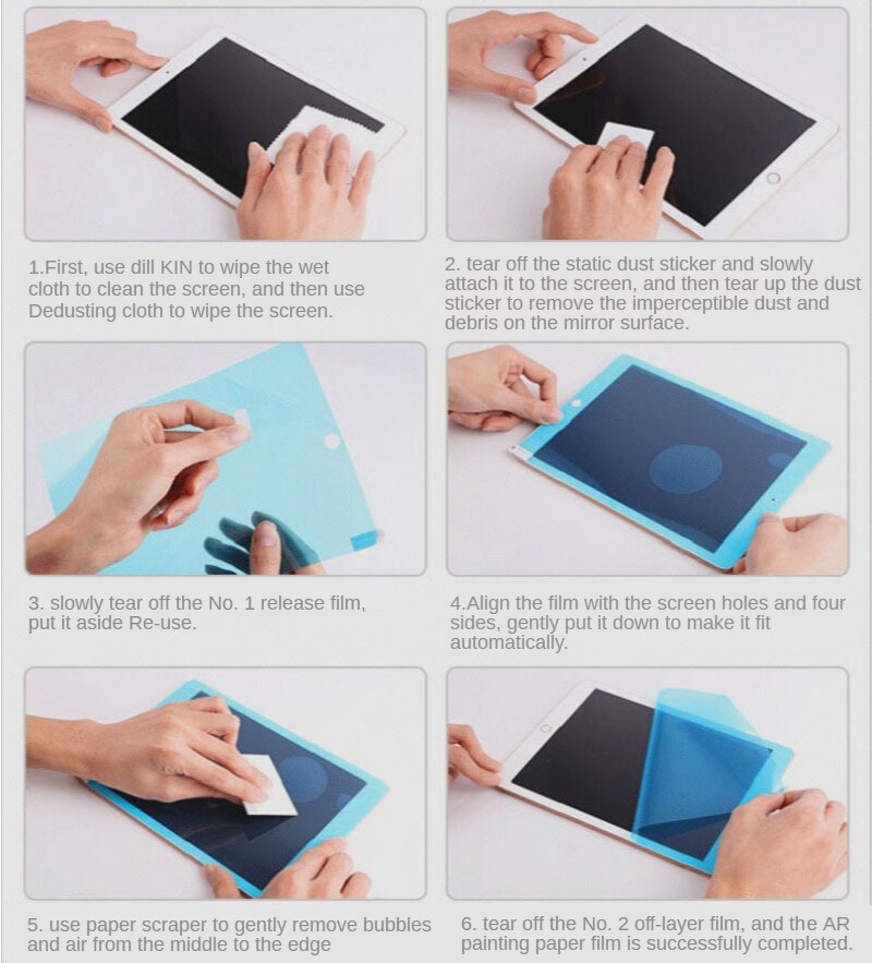 Film do rysowania dla Huawei MediaPad T5 10.1 Matepad 11 10.4 Pro 10.8 2019 M5 Lite 10 Screen Protector matowy malowanie pisanie filmu