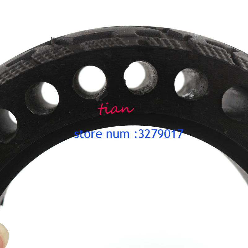 190 mm massieve banden met schokdemper, antislip, duurzame rubberen banden voor scooters