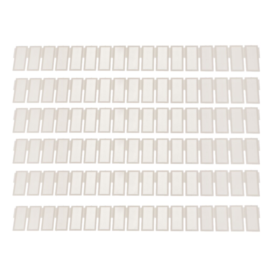 6xPlastic FAI DA TE di Divisori per Cassetti per La Casa di Plastica dell'organizzatore di Immagazzinaggio