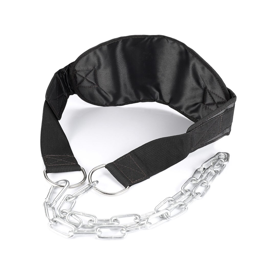 Fitness Dip Riem Met Stalen Nylon Keten Power Dubb... Grandado