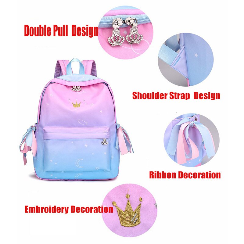 Orthopädische Rucksäcke Schule Kinder Schulranzen Für Mädchen Grundschule Buch Tasche Schule Taschen Druck Rucksack