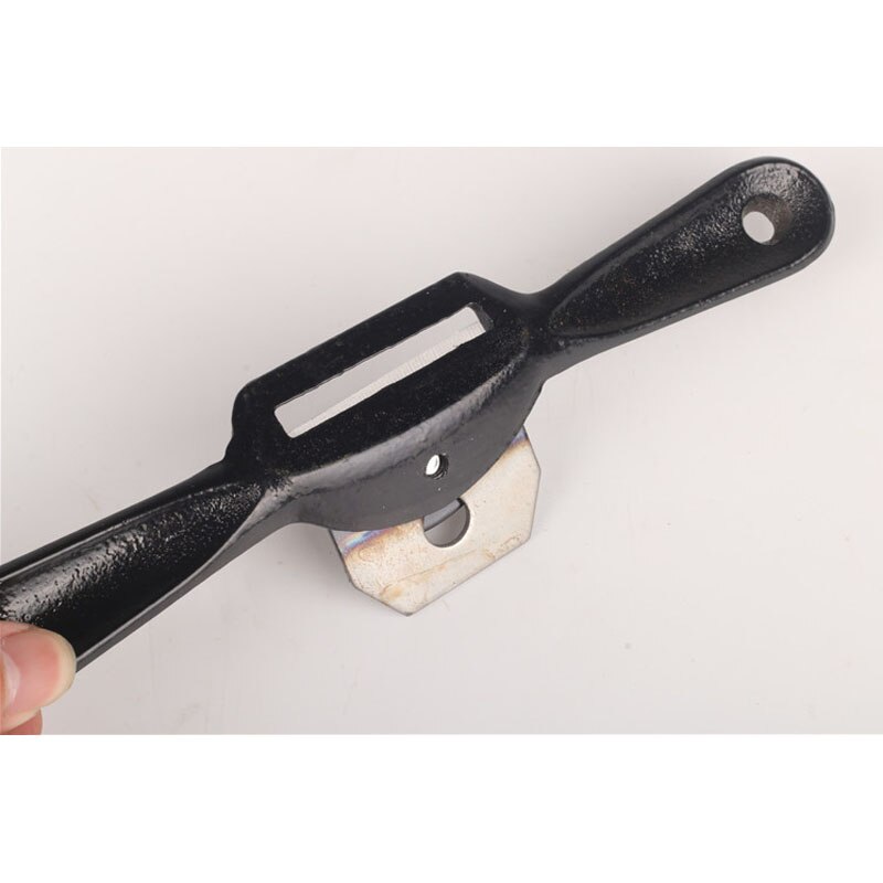 9" fixed Plane Spokeshave Woodworking Hand Planer Trimming Hand Tools Wood Hand Cutting Edge Chisel Tool with Screw/Blade