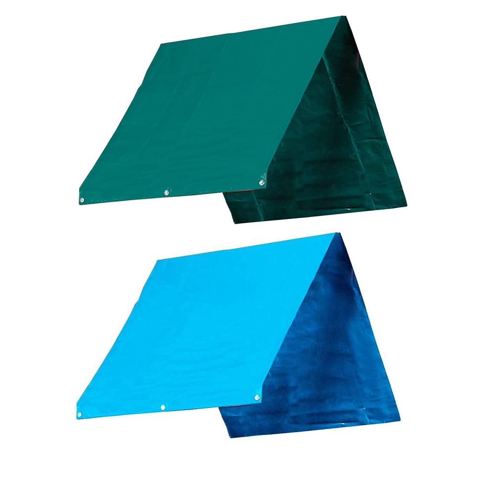 Canopy Replacement Shade Outdoor Swing Shade Kids Playground Roof Canopy Waterproof Cover Replacement Tarp Sunshade green/blue