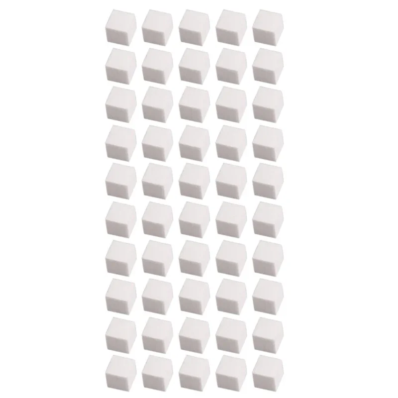 Ensemble d'éponges carrées pour Nail Art, 50 pièces, pinceaux dégradés, de vernis Gel, stylo à saisir, fournitures de manucure 229w