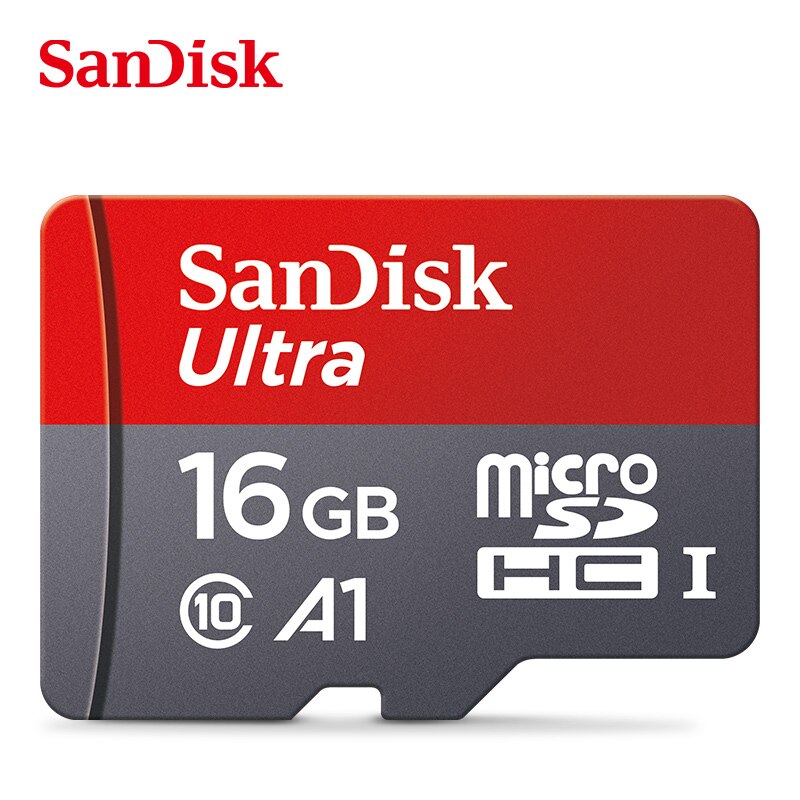 Sandisk Ultra microSD 16GB 32GB 64GB 128GB Class10 Memory Card Card SD/TF Flash Card + adapter + card reader Standard: 16GB