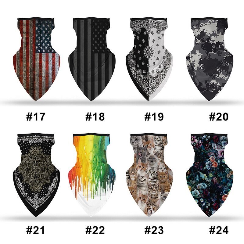 Außen Gesicht Abdeckung Außen Maske Schals Multi Funktionale Nahtlose Haarband Kopf Schal Bandana Nacken Startseite2021