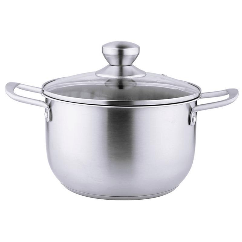 304 Stainless Steel Three Layer Thick Steamer Pot Soup Steam Pot Universal Cooking Pots For Induction Cooker Gas Stove Steam Pot: 01