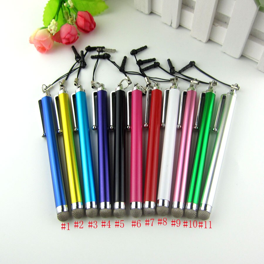 5 st / parti universal stylus ritning tablett pennor kapacitiv skärm touch för ipad air mini samsung iphone tablet pc smart telefon