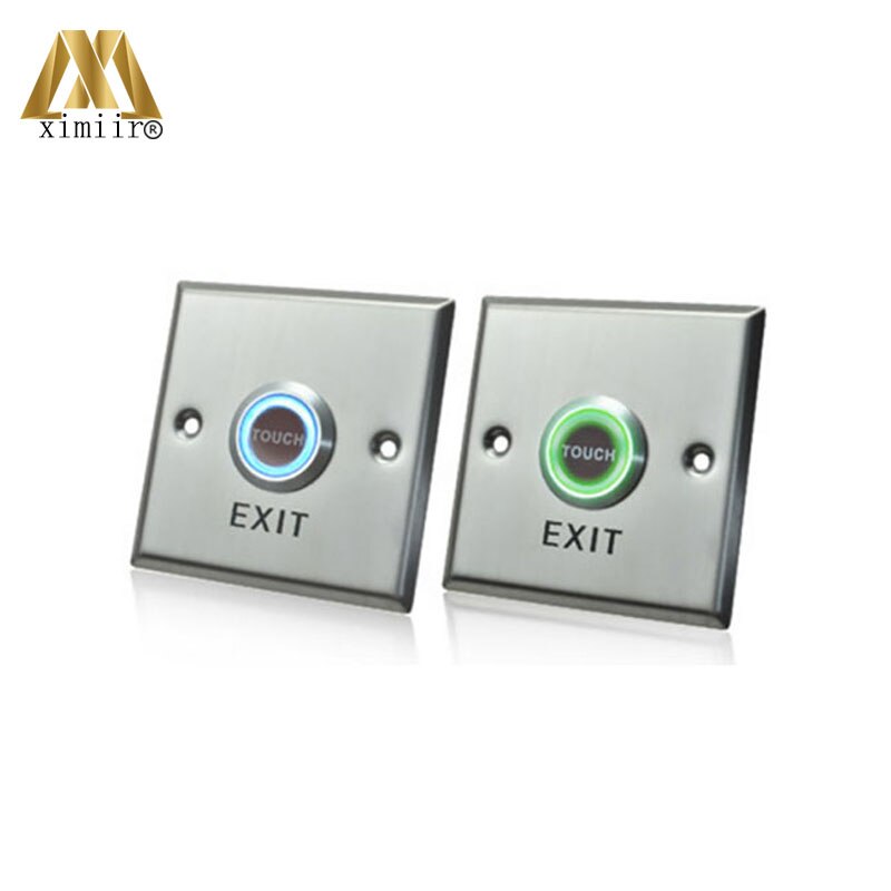 Access control exit button door open exit switch door release exit button with LED light door button