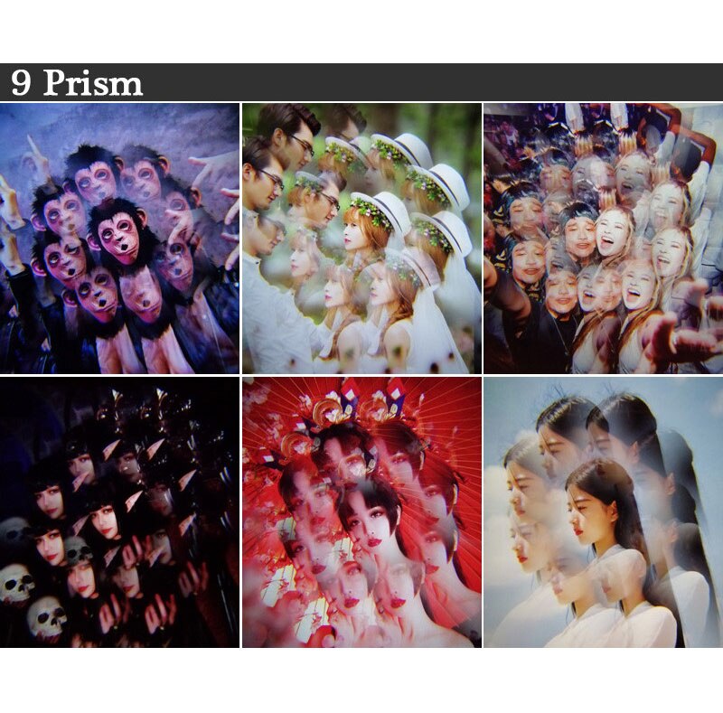 Knightx 9 Prisma Filter 52Mm 58Mm 67Mm 77Mm Camera Split Dioptrie Roterende Dslr Accessoires Fotografie Nd filter