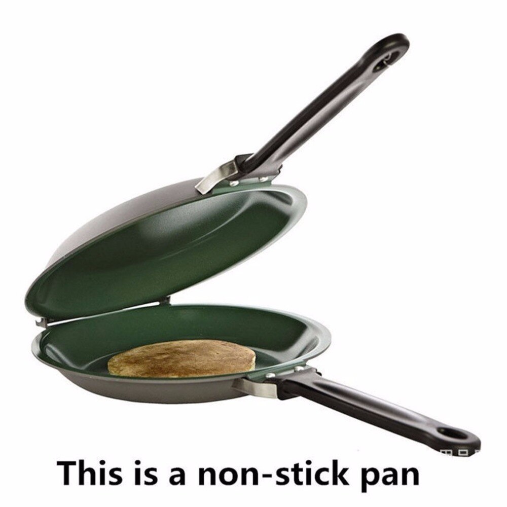 Non-stick Flip Pan Ceramic Pancake Maker Frying Pan Nonstick Healthy General Use for Gas and Induction Cooker Cake Porcelain CE