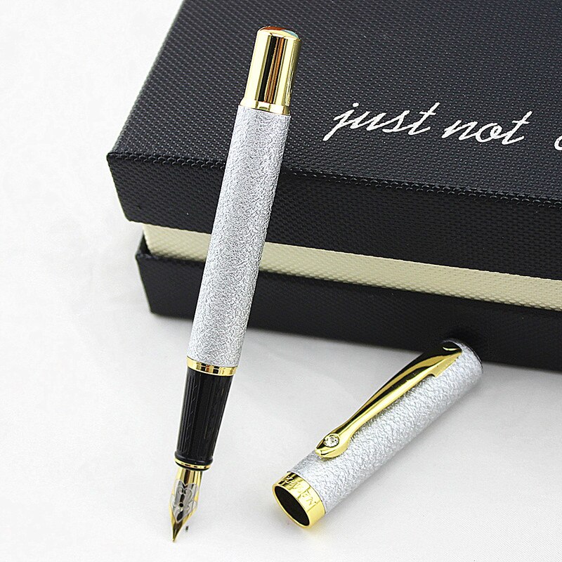 DIKA WEN metal Fountain Pen school office supplies stationery Pens For Writing school ink fountain pen