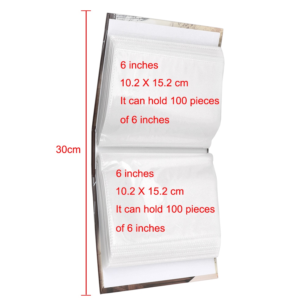 Instant Picture Case Storage Saving Memory Souvenir Pockets Photo Album For Kid Birthday Family Wedding 100Pcs Memory